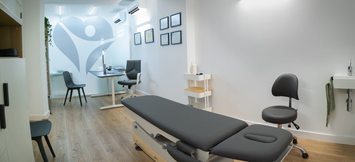 Sala osteopatía Kinéost Viladecans