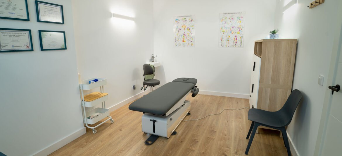 Sala osteopatía Kinéost Viladecans